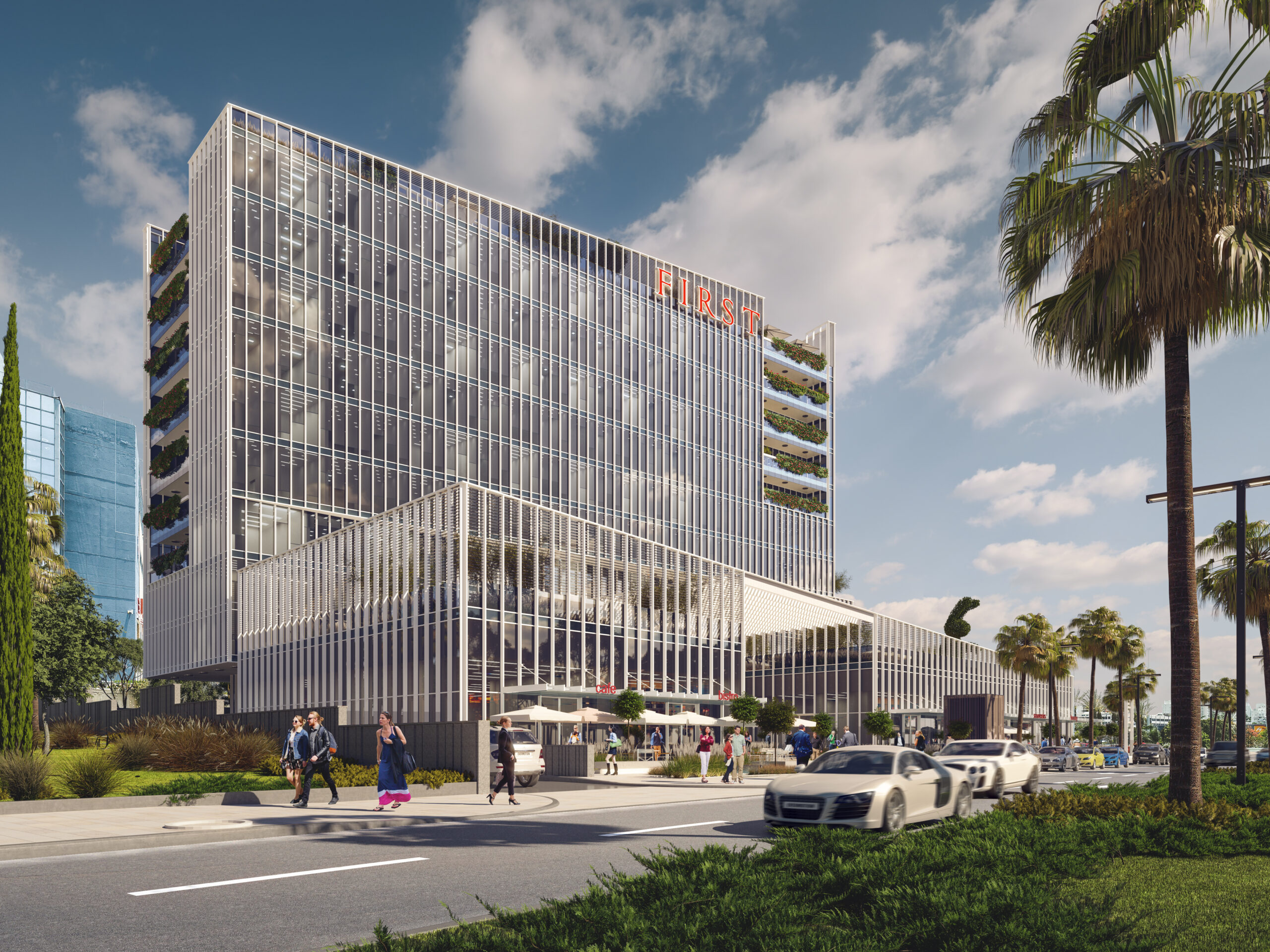 FIRST OFFICE BUILDING RISHON LEZION