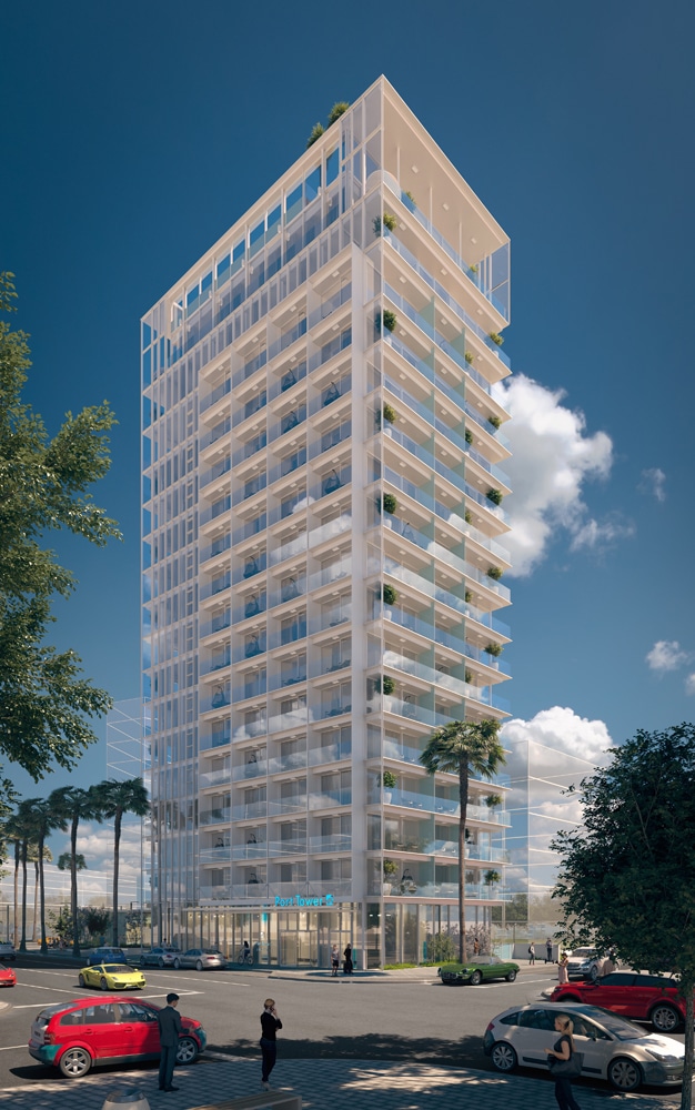 ISROTEL PORT TOWER HOTEL TEL AVIV Feigin Architects